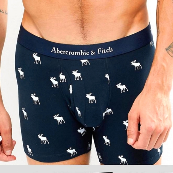 Abercrombie & Fitch Men's Boxer Brief 3 Pack Moose - Picture 7 of 7